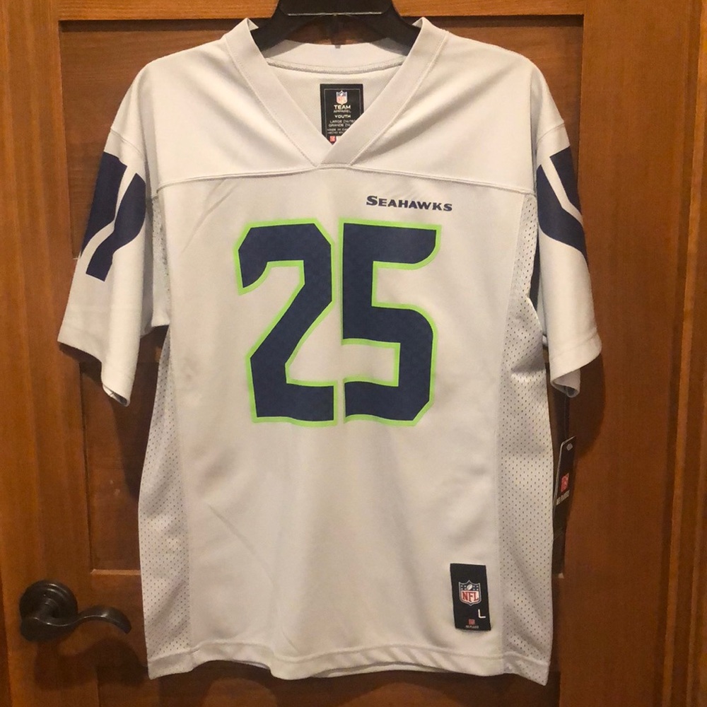 NFL Seattle Seahawks 25 Sherman Jersey Youth Large